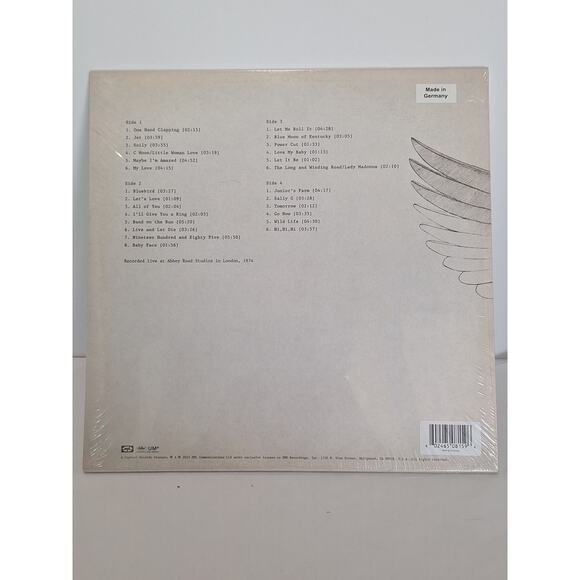 Paul McCartney & Wings – One Hand Clapping Vinyl 2LP (2024 Capitol UMe, Sealed) - Picture 2 of 2
